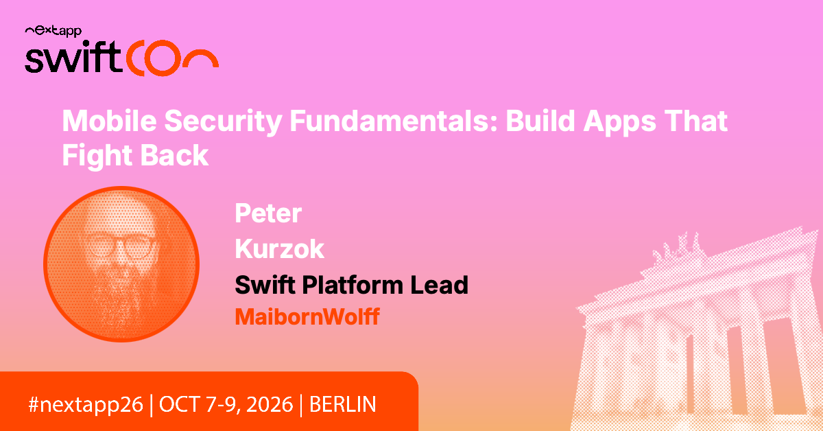 swiftCon 2026 speaker card for Peter Kurzok